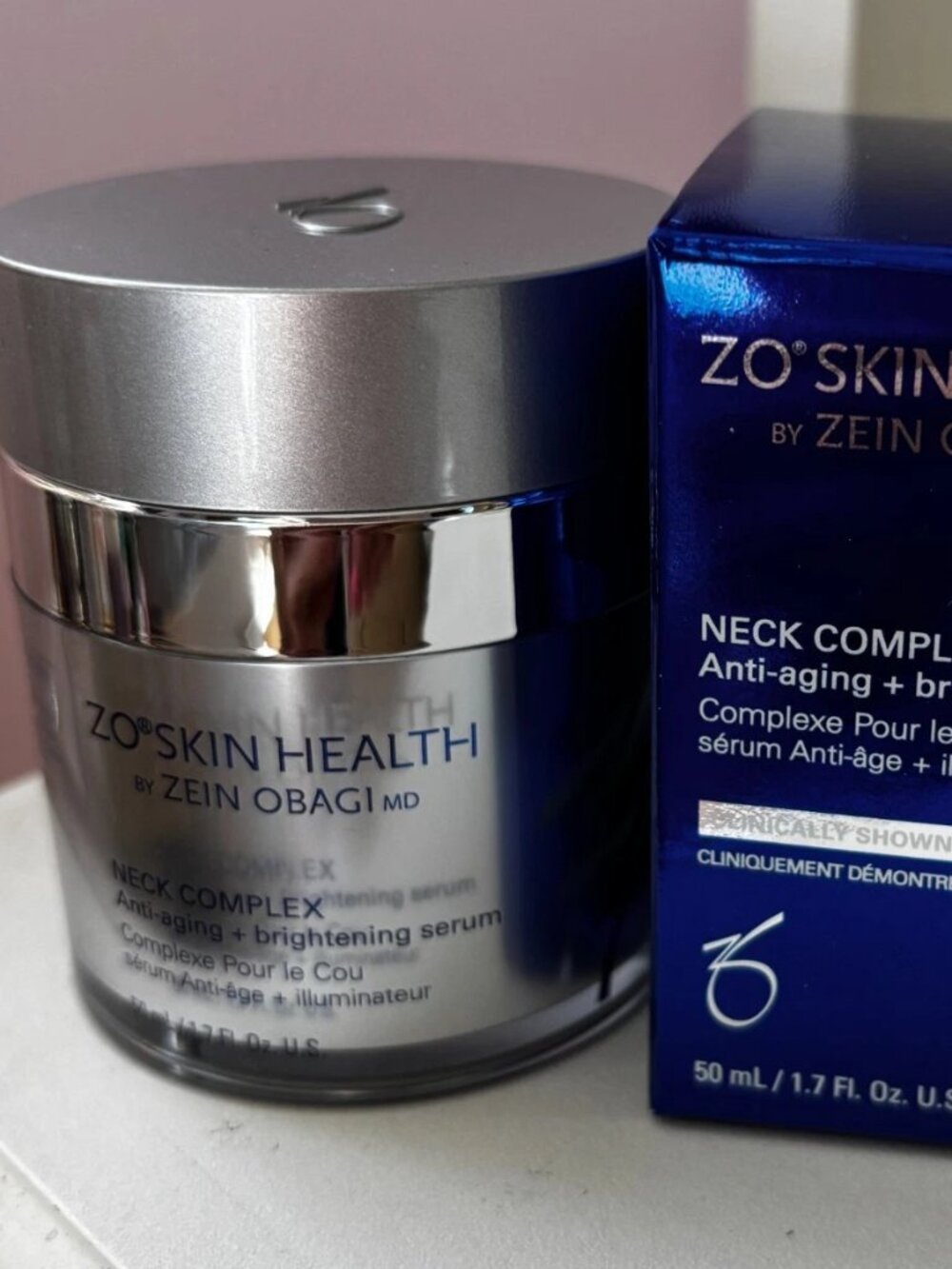 Zo Skin Health Neck Complex Anti Aging + Brightening Serum 50ml 1.7oz Exp 5/28